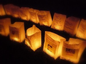 luminarias (relayforlife)