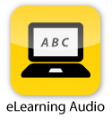 eLearning audio for elearning programs, online training narration, web based training audio