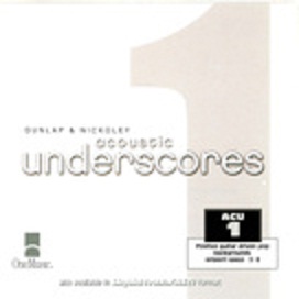 Acoustic Underscores I (3) Acoustic Underscores I (3)